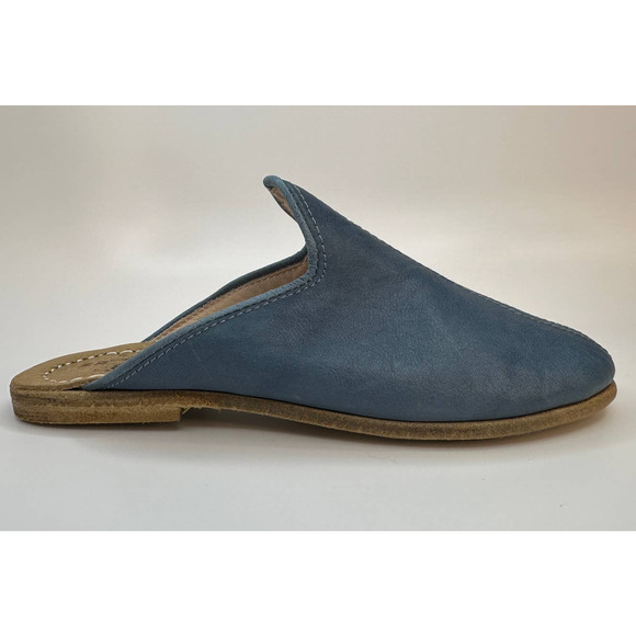 Sabah Babas Classic Baba Turkish Size 37 US 5 GORGEOUS Blue Color Rare Brand New - Picture 2 of 13